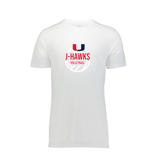 [FTSCUBWH-AS-LOGO3] Decker Men's Tri-Blend T-Shirt - Short Sleeve (Adult S, White, Logo 3)