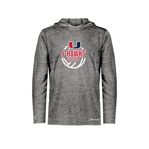 [FOLHCGBK-AS-LOGO3] Decker Men's Charge Hoodie (Adult S, Black, Logo 3)