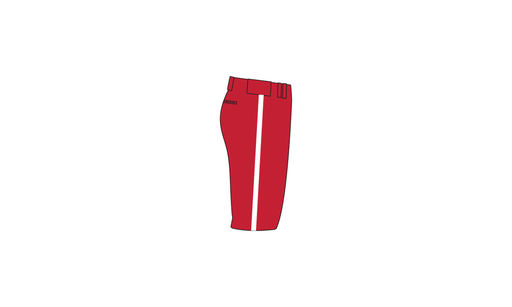 Urbandale J-Hawk Softball - Red Softball Pants