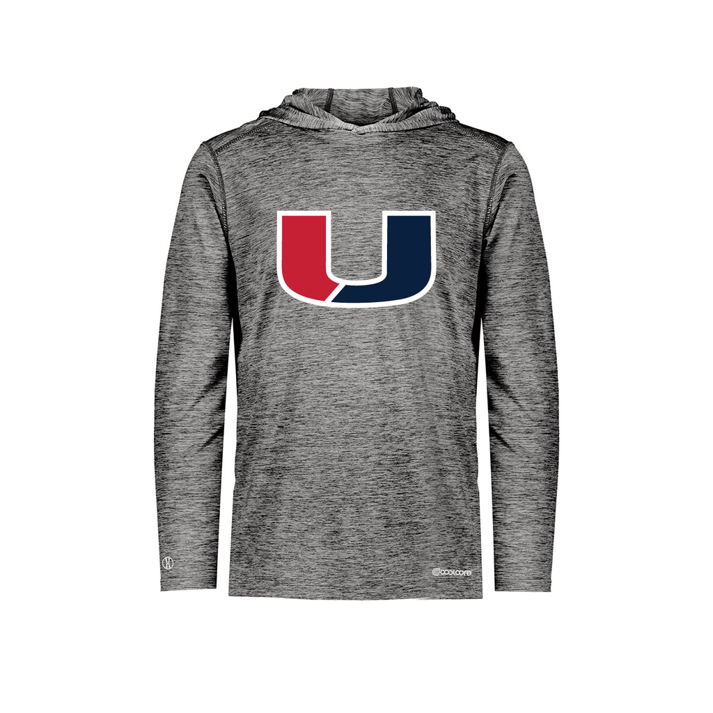 [FOLHCGBK-AS-LOGO1] Decker Men's Charge Hoodie (Adult S, Black, Logo 1)