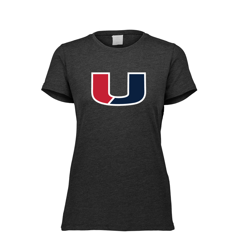 [FTSCUBBK-FAXS-LOGO1] Decker Women's Tri-Blend T-Shirt - Short Sleeve (Female Adult XS, Black, Logo 1)