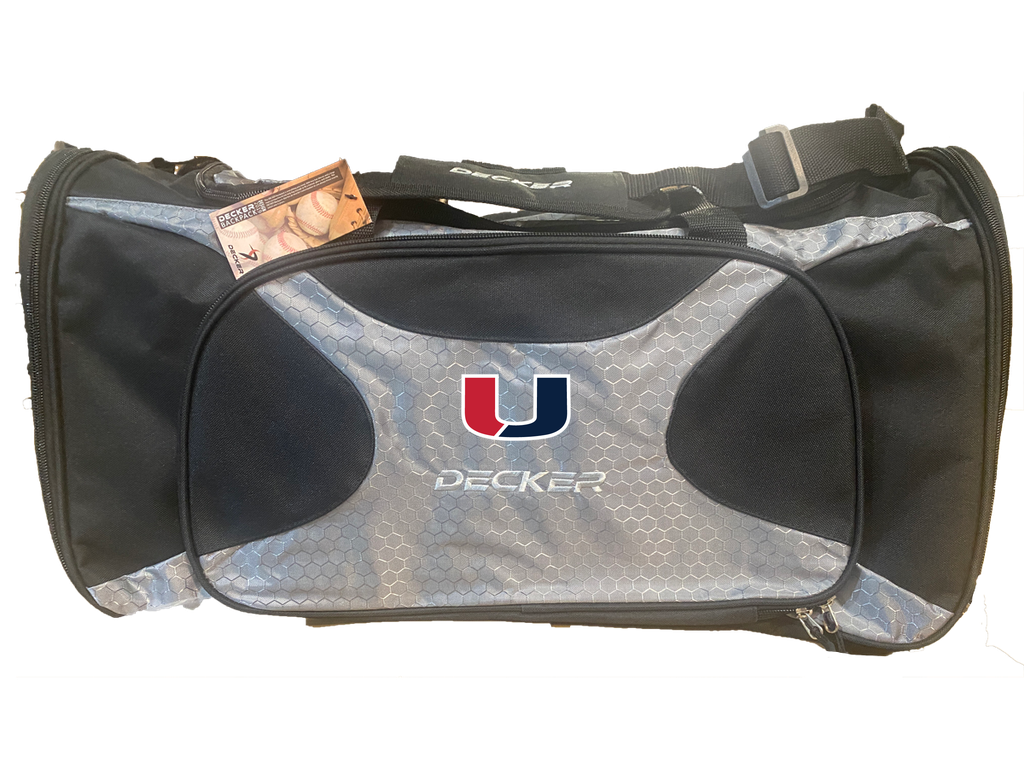 [DIA-DUBG-GRY-LOGO1] Decker Diamond Duffel (Gray, Logo 1)