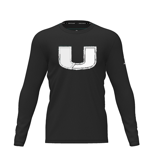 [CUS-DRIF-TEES-PER-CNK-LSL-BLK-YXS-LOGO1] Dri Fit Performance T-Shirt (Youth XS, Black, Logo 1, Long Sleeve)
