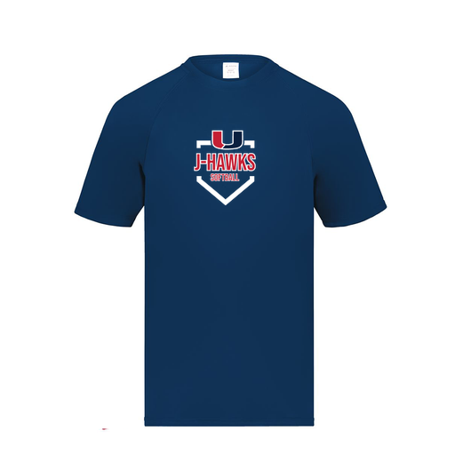 [2790.065.S-LOGO2] Men's Smooth Sport T-Shirt (Adult S, Navy, Logo 2)