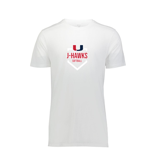 [FTSCUBWH-YS-LOGO2] Decker Youth Tri-Blend T-Shirt - Short Sleeve (Youth S, White, Logo 2)