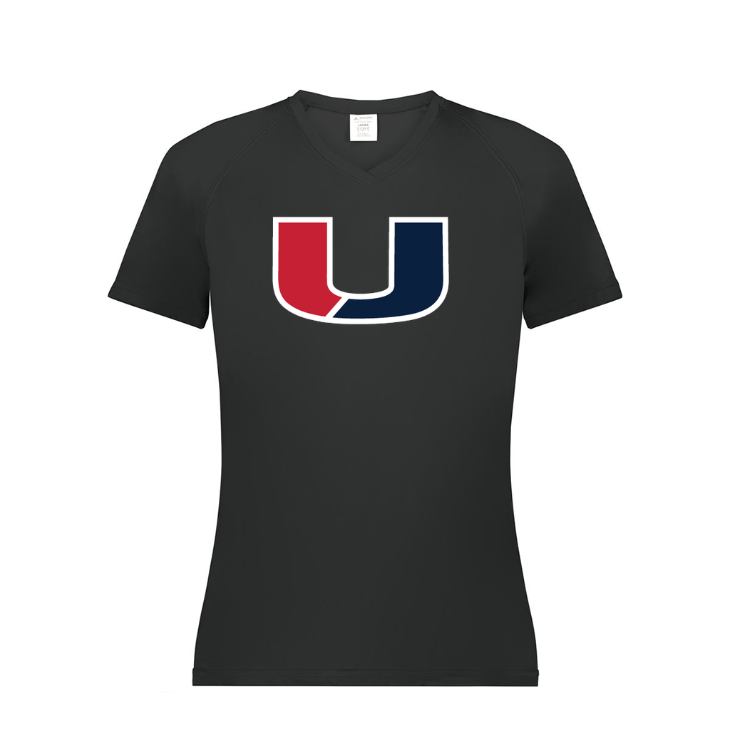 Ladies Smooth Sport V-Neck T-Shirt
