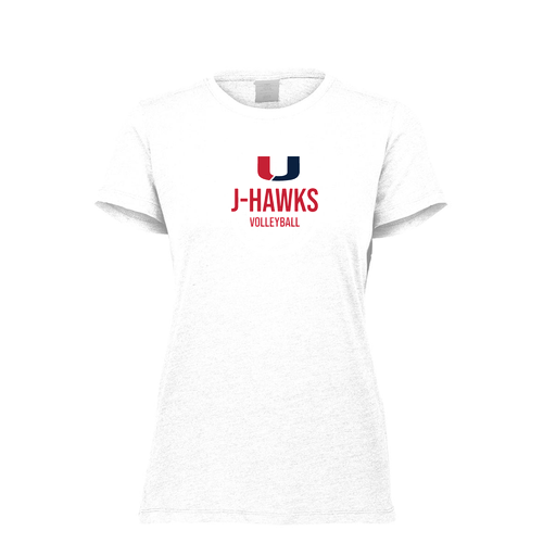 [FTSCUBWH-FAXS-LOGO3] Decker Women's Tri-Blend T-Shirt - Short Sleeve (Female Adult XS, White, Logo 3)
