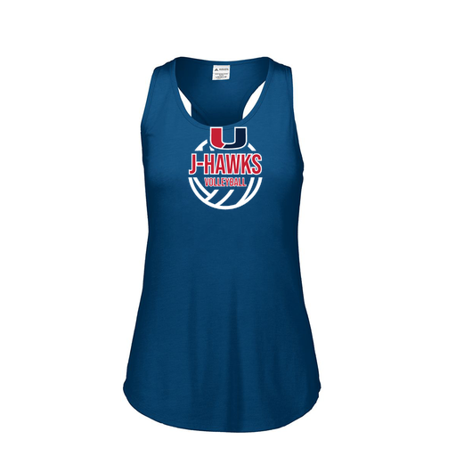 [3078.U22.S-LOGO3] Ladies Tri Blend Tank Top (Female Adult S, Navy, Logo 3)