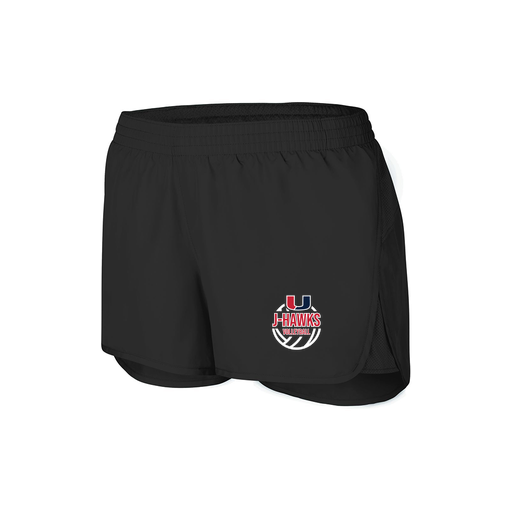 [2430.080.XS-LOGO3] Women's Performance Shorts (Female Adult XS, Black, Logo 3)