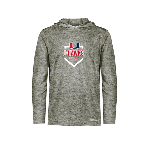 [FOLHCGGY-YS-LOGO2] Decker Youth Charge Hoodie (Youth S, Gray, Logo 2)