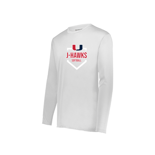 [222822.005.XS-LOGO2] Men's LS Smooth Sport Shirt (Adult XS, White, Logo 2)