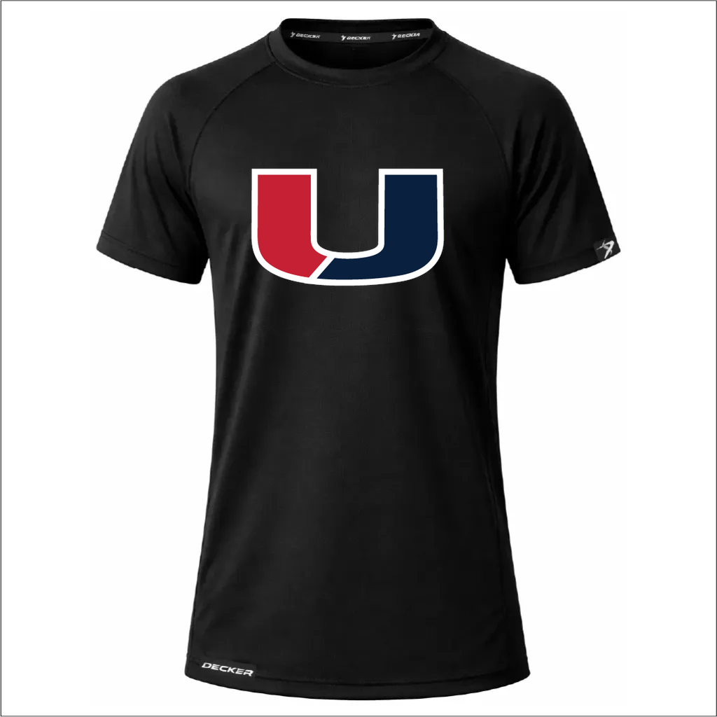 [FTSCPTBK-YXS-LOGO1] NEW Decker Performance T-Shirt (Black, Youth XS, Logo 1)