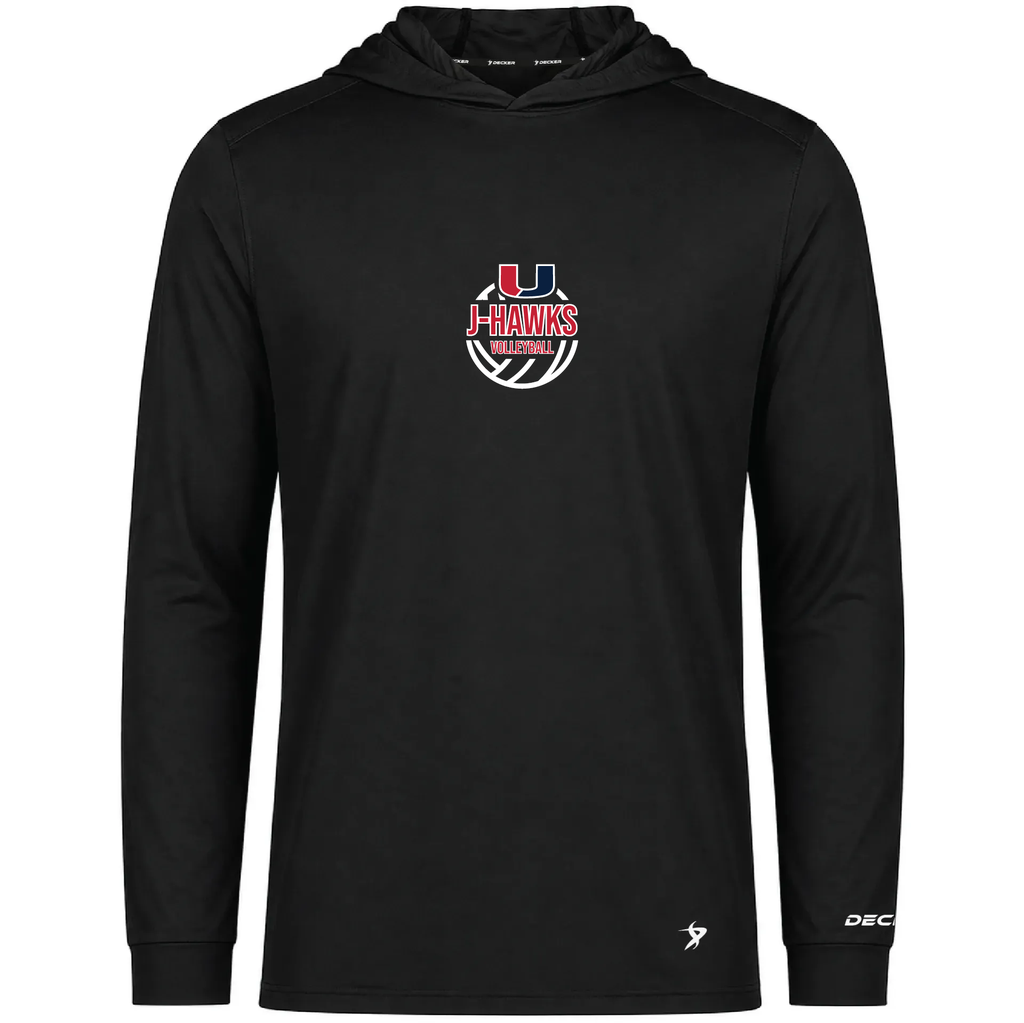 Decker Adult Tri-Blend Hoodie