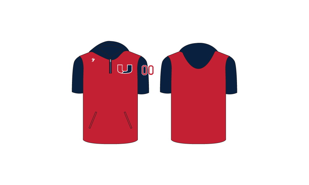 Urbandale J-Hawks - 1/4 jacket with hoodie