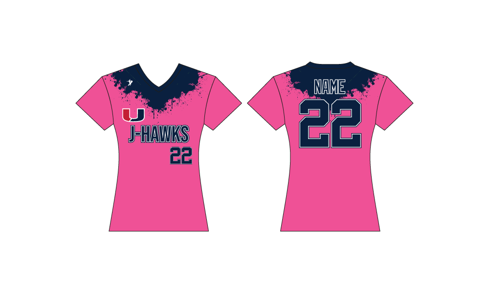 Urbandale J-Hawks - Pink Jersey